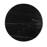 Salontafel Neelim - 91x91x41 cm - Marmer - Zwart PTMD - Salontafel - PTMD - livinglovely.nl