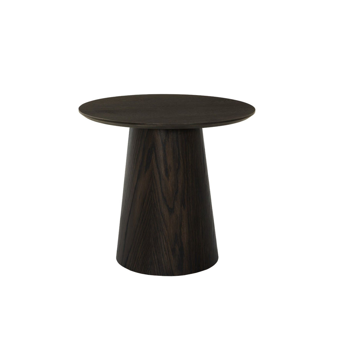 Salontafel Novero eiken espresso Ø50cm van Livingfurn