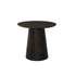 Salontafel Novero eiken espresso Ø50cm van Livingfurn