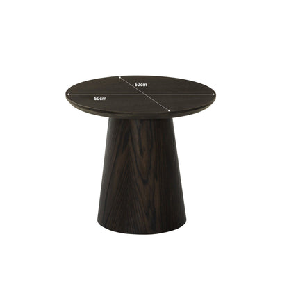 Afmetingen Salontafel Novero Ø50cm: Ø50cm x H46cm