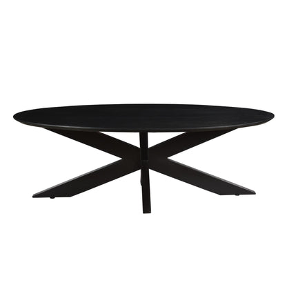Salontafel Oslo Zwart 130cm van Livingfurn