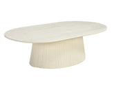 Salontafel Patrice 120cm in massief mangohout, L120cm x B70cm x H36cm