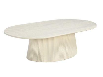 Salontafel Patrice 120cm in massief mangohout, L120cm x B70cm x H36cm