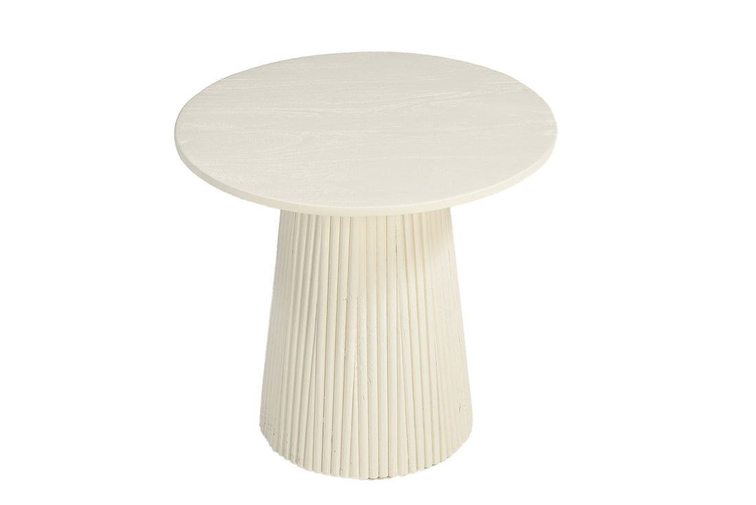 Salontafel Patrice Ø50cm in massief mangohout, Ø50cm x H46cm