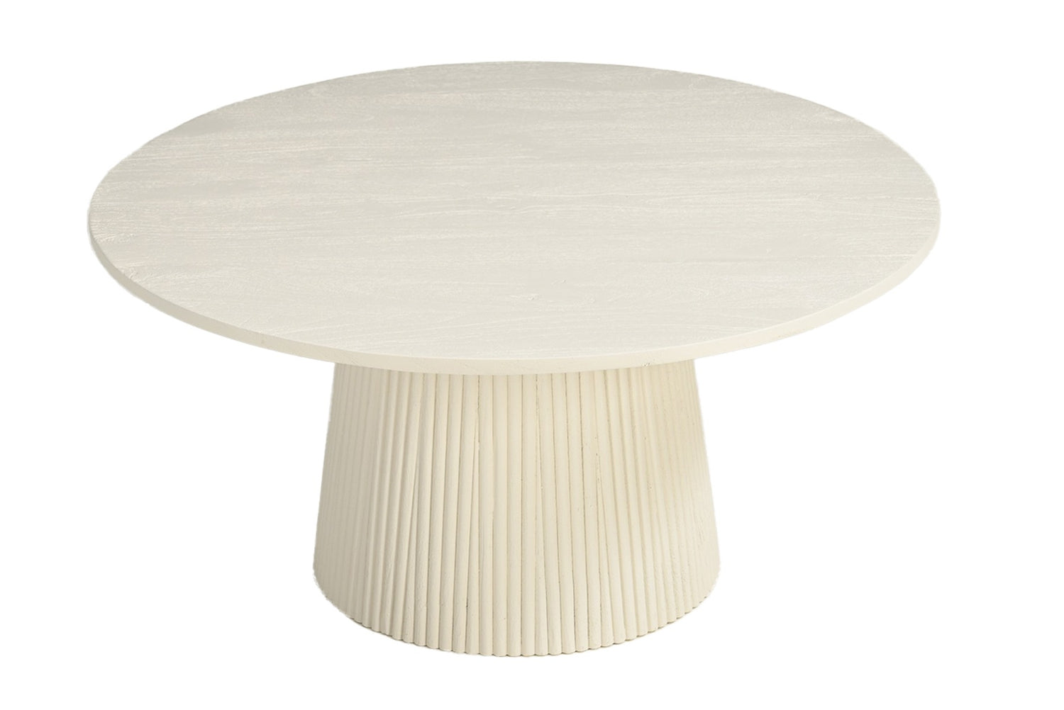 Salontafel Patrice Ø80cm in massief mangohout, Ø80cm x H38cm