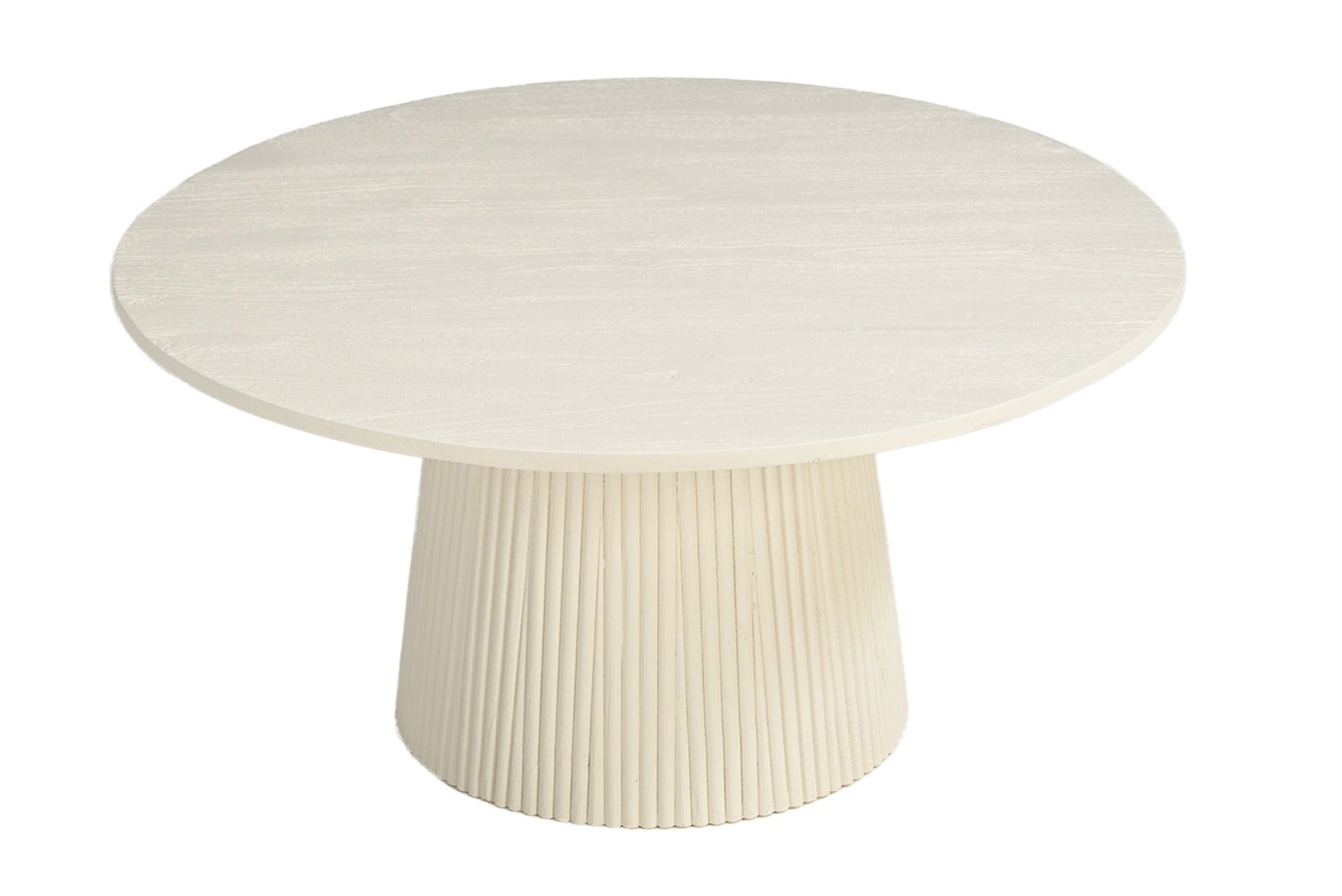 Salontafel Patrice Ø80cm in massief mangohout, Ø80cm x H38cm