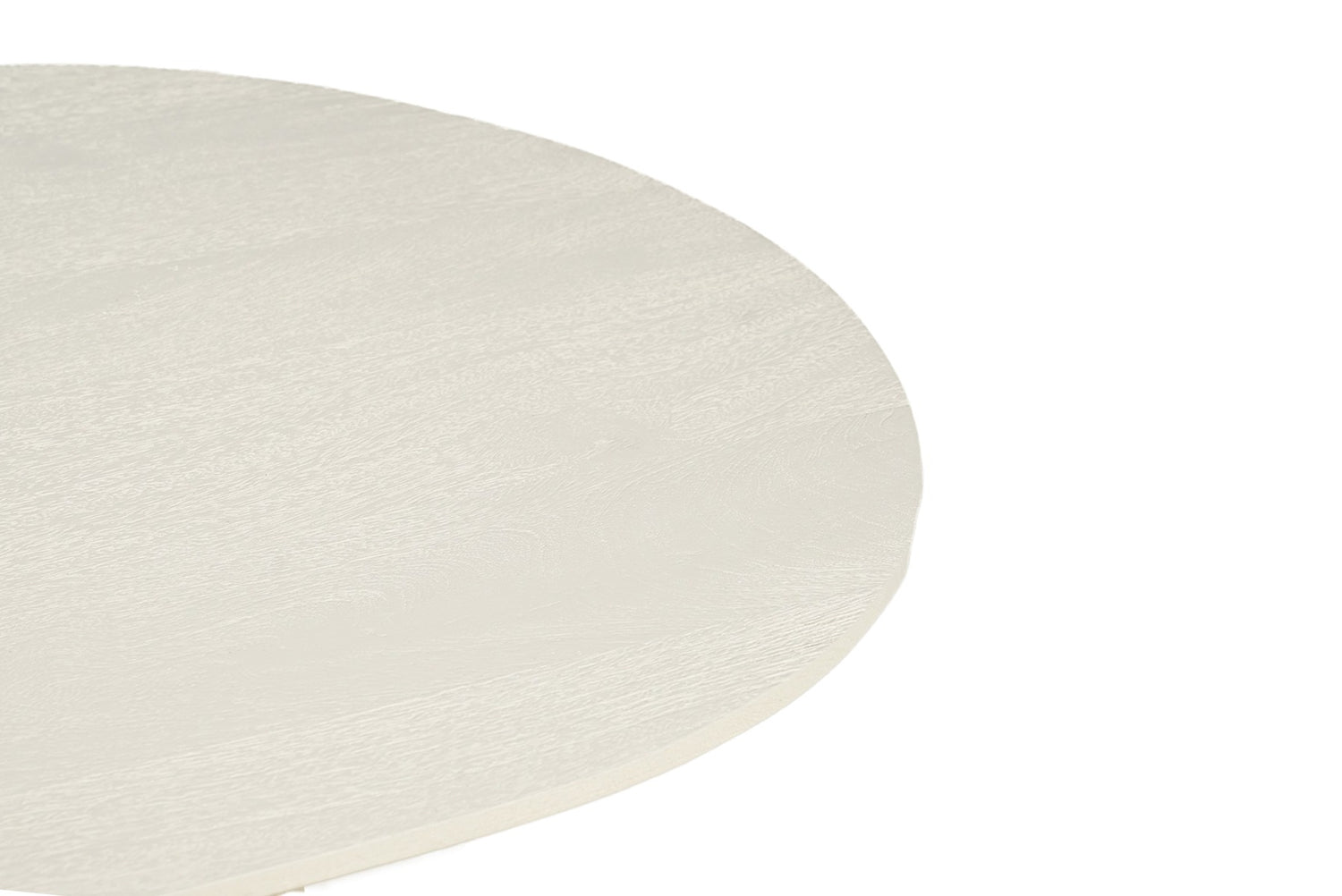 Salontafel Patrice Ø80cm met massief mangohouten blad van 30 mm
