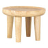 Salontafel Plato van MUST Living, ronde salontafel van massief suar hout in naturel