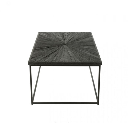 Salontafel Shanil Hout/Ijzer Zwart J-Line