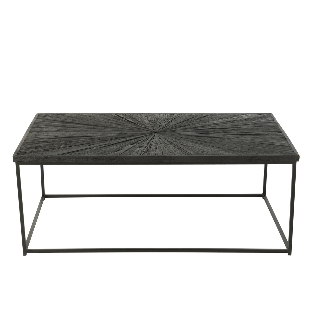 Salontafel Shanil Hout/Ijzer Zwart J-Line