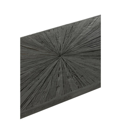 Salontafel Shanil Hout/Ijzer Zwart J-Line