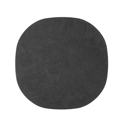Soho salontafel zwart Mortex op slanke donkere poten