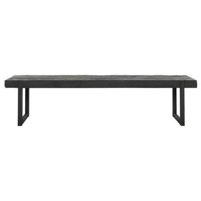 Salontafel Timeless Black Beam zwart teakhout 120cm DTP Home