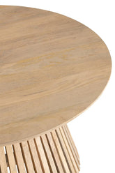 Salontafel Vincent Mangohout Naturel Medium - Salontafel - J-Line - livinglovely.nl