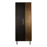 Sayan Bergkast Zwart Goud PTMD - Bergkast - PTMD - livinglovely.nl