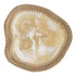 Schaal Da Vinci Organic van MUST Living van bovenaf, gemarmerd resin met gevlochten rand