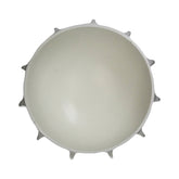 Schaal Ivoor Hoog L27xB27xH13cm - Schaal - Living Lovely - livinglovely.nl