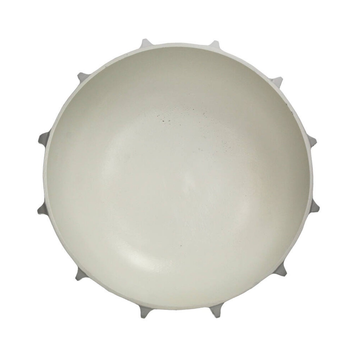 Schaal Ivoor Laag 28x28x7,5cm - Schaal - Living Lovely - livinglovely.nl