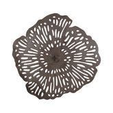 Schaal Ryhann L - 65x65x9 cm - Aluminium - Zilver PTMD - Schaal - PTMD - livinglovely.nl