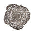 Schaal Ryhann L - 65x65x9 cm - Aluminium - Zilver PTMD - Schaal - PTMD - livinglovely.nl