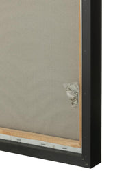 Schilderij Dierenprint Hout/Canvas Zwart/Goud Set van 3 - Schilderij - J-Line - livinglovely.nl