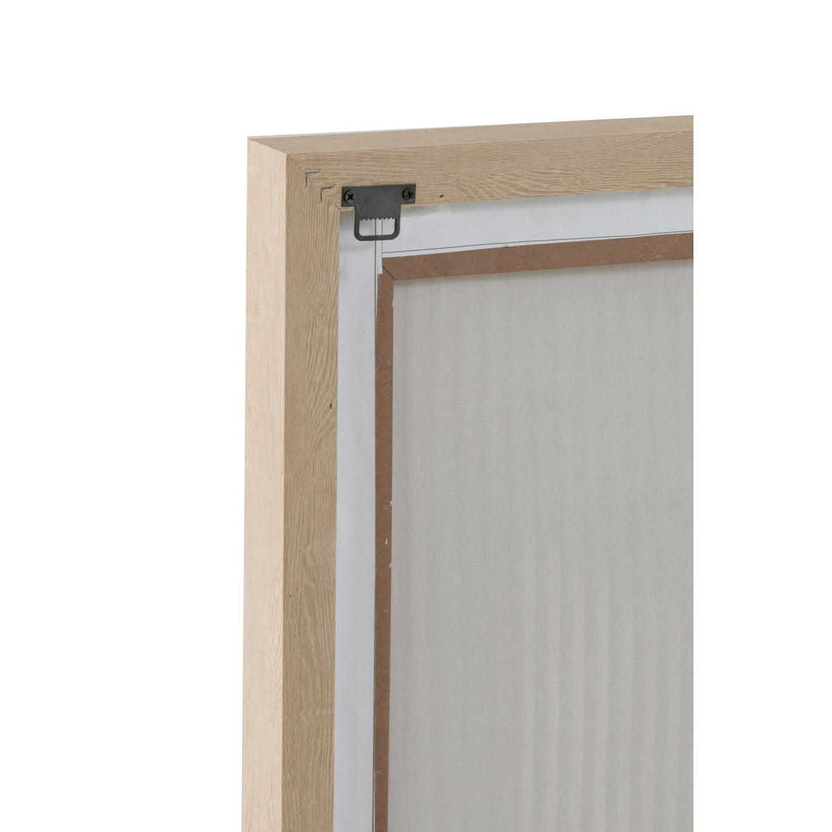 Schilderij Hooi Canvas Wit Set van 2 J-Line