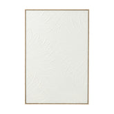 Schilderij Koy Dennenhout Wit J-Line - Schilderij - J-Line - livinglovely.nl