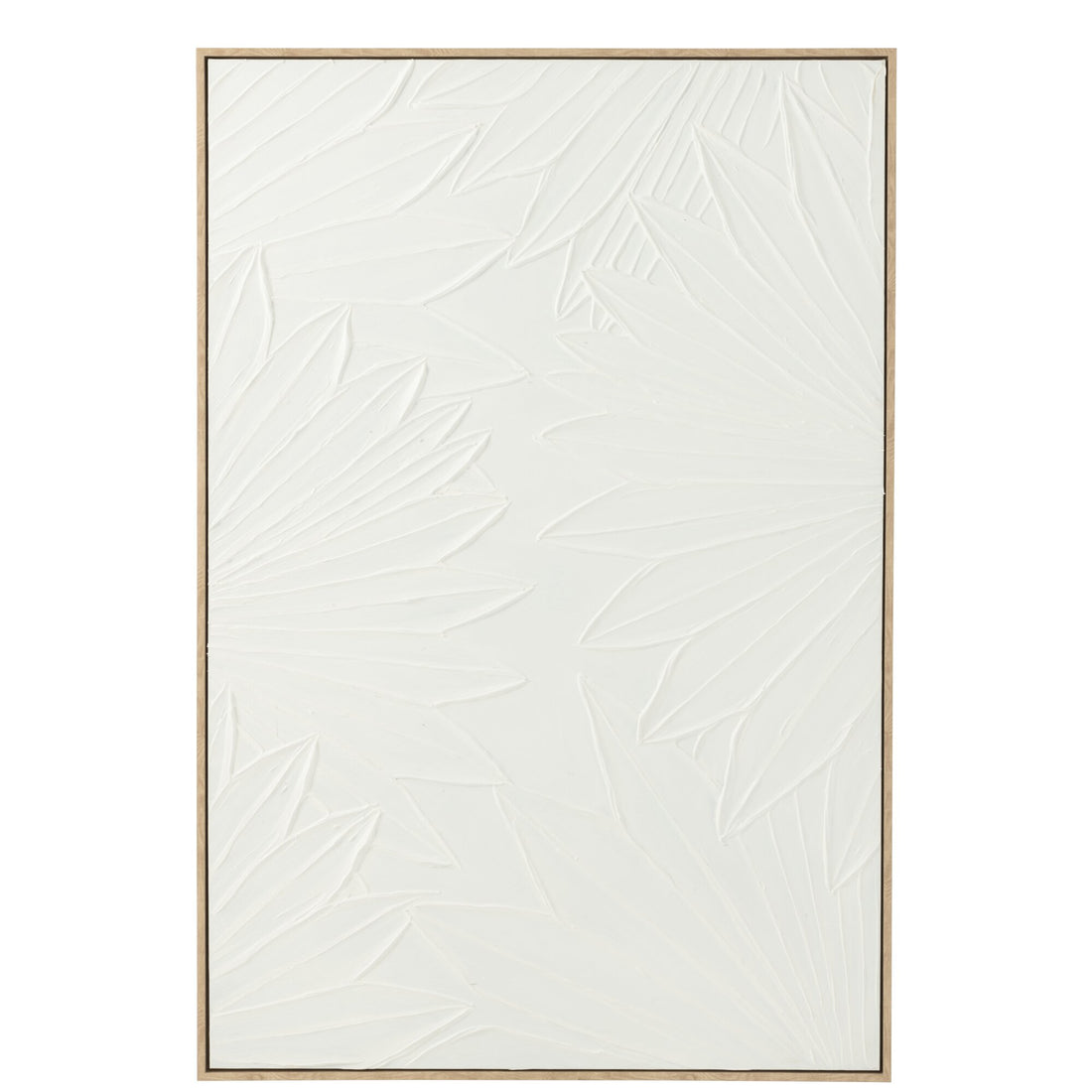 Schilderij Koy Dennenhout Wit J-Line