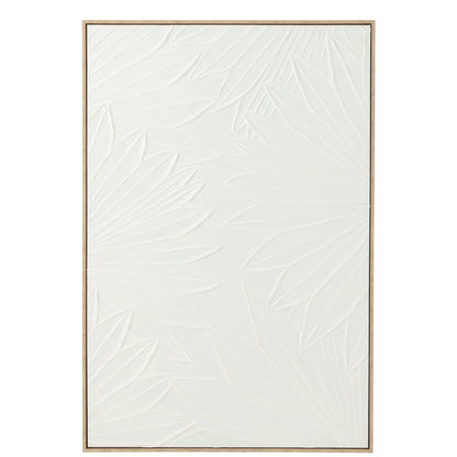 Schilderij Koy Dennenhout Wit J-Line