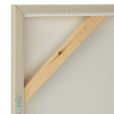 Schilderij Mog Canvas/Dennenhout Mix - Schilderij - J-Line - livinglovely.nl