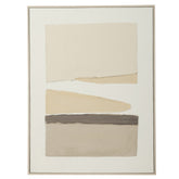 Schilderij Mog Canvas/Dennenhout Mix - Schilderij - J-Line - livinglovely.nl