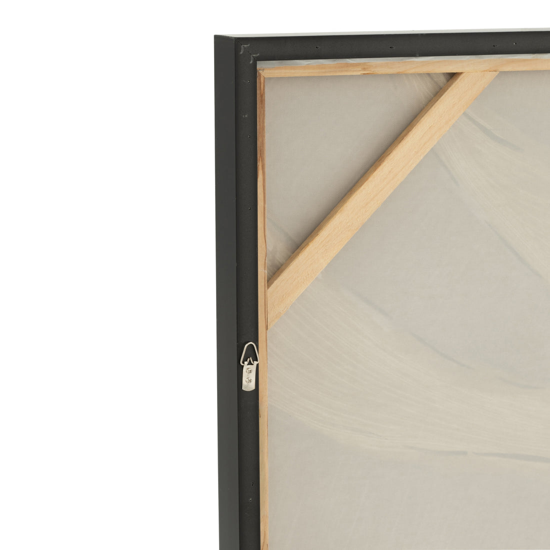 Schilderij Onde Acryl Ecru - Schilderij - J-Line - livinglovely.nl