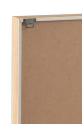 Schilderij Thibault Papier Wit/Beige - Schilderij - J-Line - livinglovely.nl