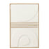 Schilderij Thibault Papier Wit/Beige - Schilderij - J-Line - livinglovely.nl