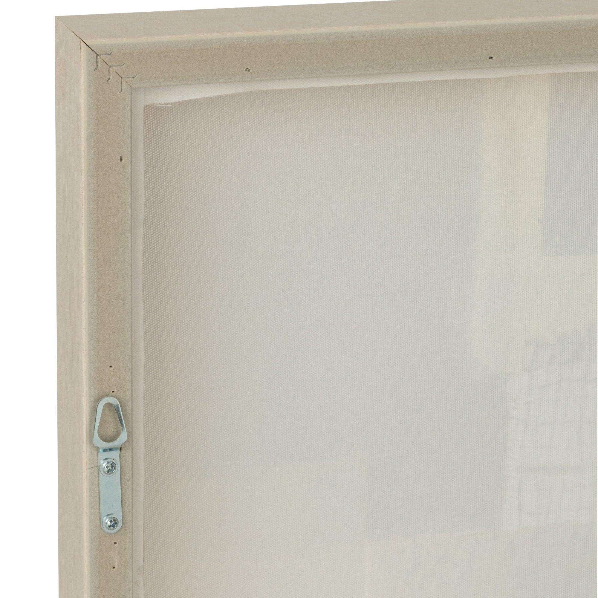 Schilderij Tod Canvas/Dennenhout Set van 3 - Schilderij - J-Line - livinglovely.nl