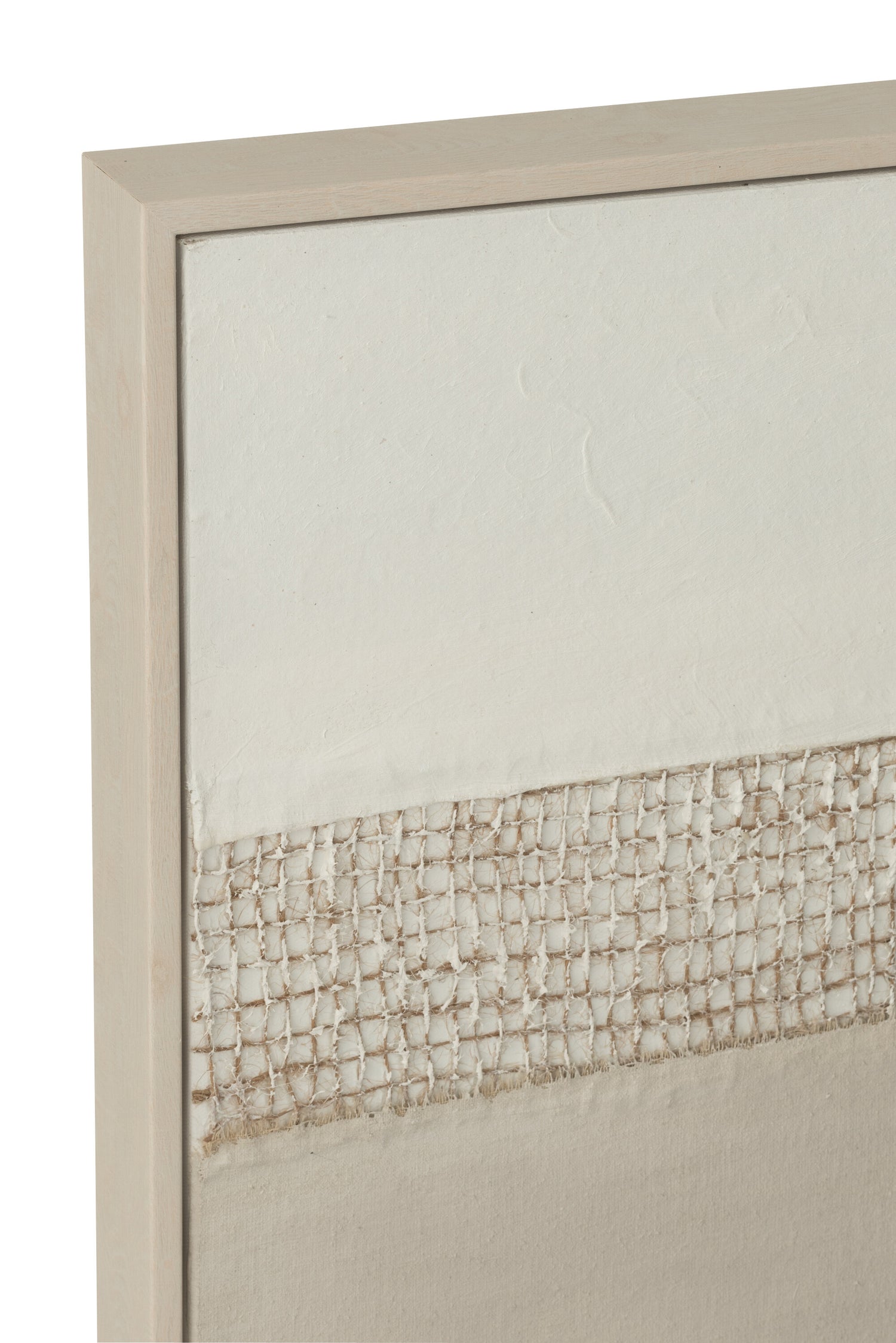 Schilderij Tod Canvas/Dennenhout Set van 3 - Schilderij - J-Line - livinglovely.nl