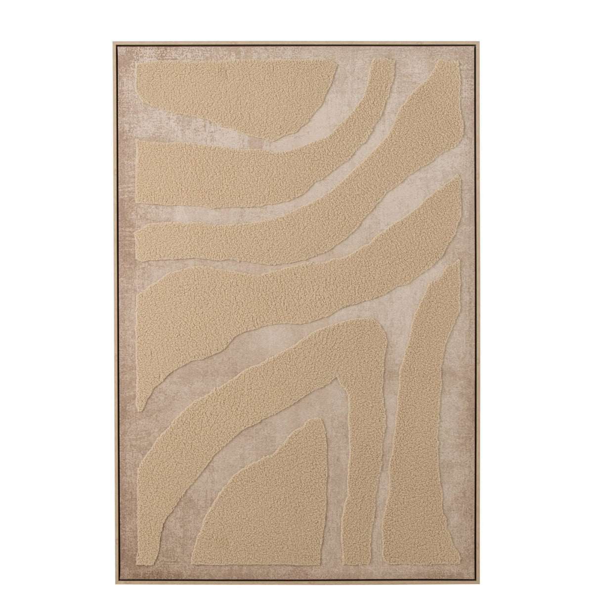 Schilderij Wol Beige J-Line