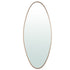 Serine Sand Steel Oval Mirror Large 78x3,5x180cm PTMD - Spiegel - PTMD - livinglovely.nl