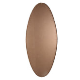 Serine Sand Steel Oval Mirror Large 78x3,5x180cm PTMD - Spiegel - PTMD - livinglovely.nl