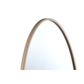 Serine Sand Steel Oval Mirror Small 50x3,5x140cm PTMD - Spiegel - PTMD - livinglovely.nl
