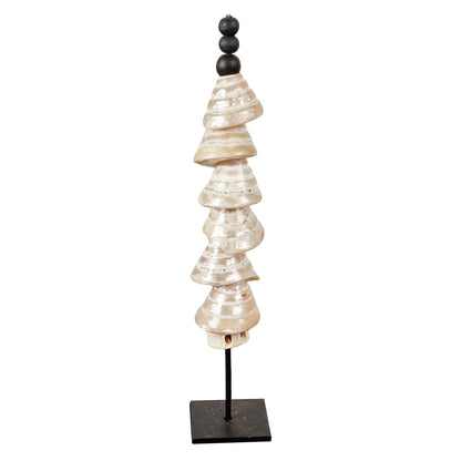 Set Ornamenten Indonesische Schelpentoren Pearl J72 + J73 - Pole To Pole - Ornament - Pole To Pole - livinglovely.nl