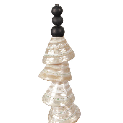 Set Ornamenten Indonesische Schelpentoren Pearl J72 + J73 - Pole To Pole - Ornament - Pole To Pole - livinglovely.nl