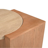Bijzettafel Numa van Starfurn in een warm naturel interieur