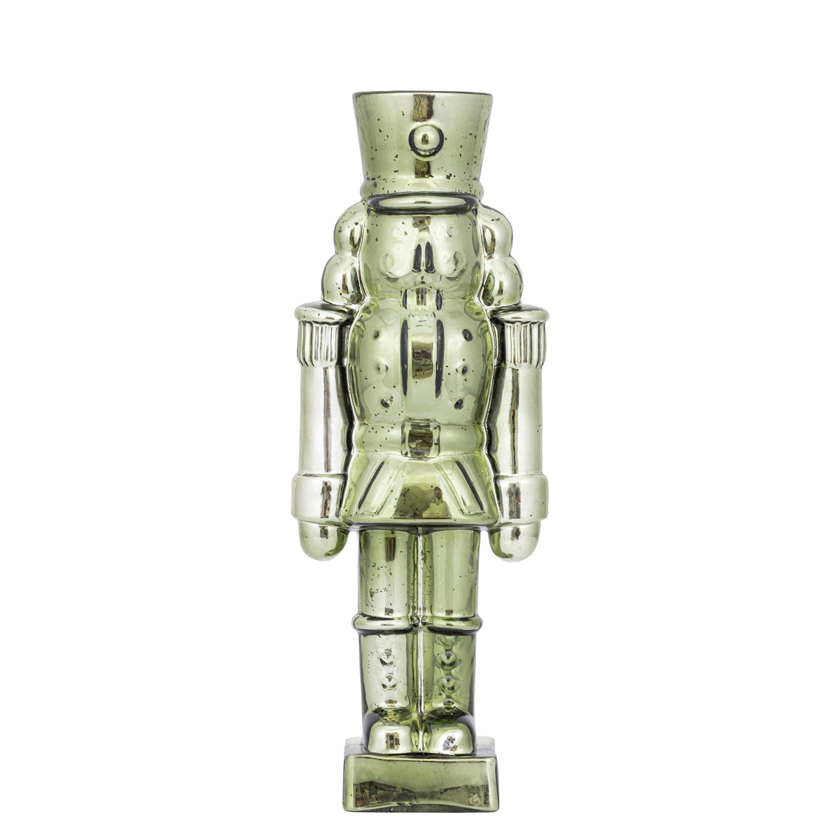 Set Van 2 Breyen Notenkrakers Glas Groen van PTMD, Breyen Notenkraker Large uit de set los op witte achtergrond