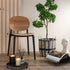 Set Van 3 Manden Touw/Rattan Zwart/Naturel , Mand , J-Line , livinglovely.nl