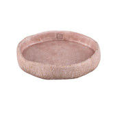 Yadin Cement Schaal Roze Large van PTMD, onderdeel van de Set Van 3 Schalen Yadin Cement Roze, op witte achtergrond