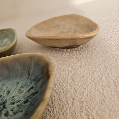 Set van 4 snack schoteltjes - Schaal - Living Lovely - livinglovely.nl