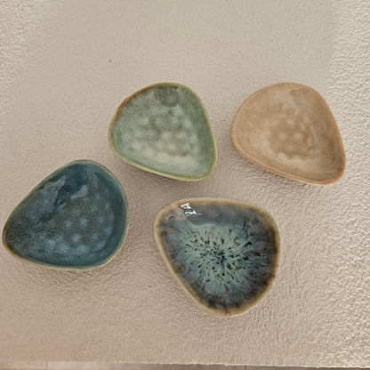 Set van 4 snack schoteltjes - Schaal - Living Lovely - livinglovely.nl