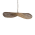 Shauney Gold iron wavy hanging lamp round L PTMD - Hanglamp - PTMD - livinglovely.nl