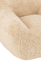 Shearl 1-zits Sofa Cream Small J-Line - Fauteuil - J-Line - livinglovely.nl